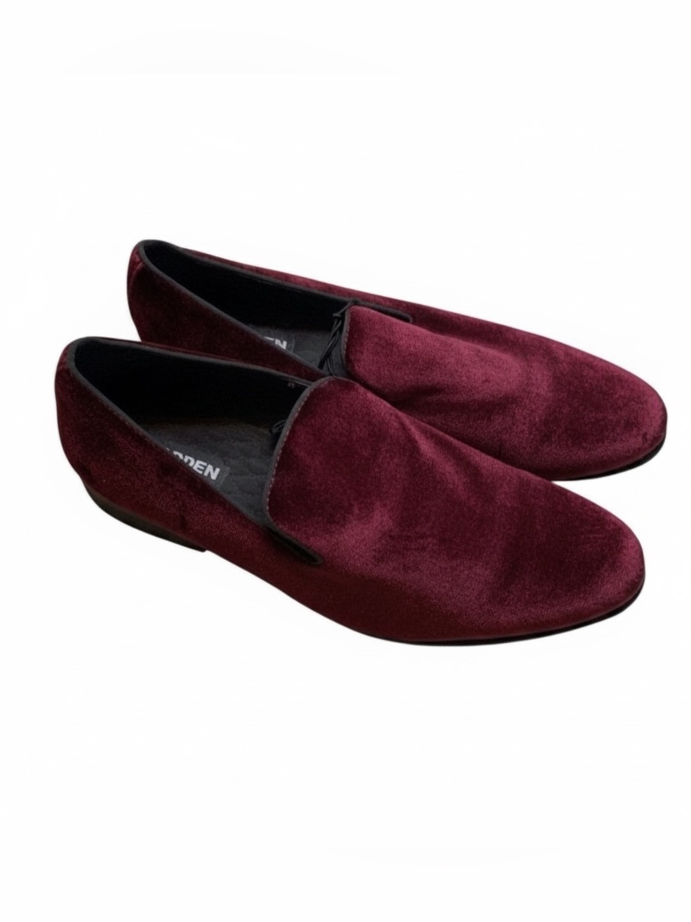 Steve Madden Loafers Men's Size 7.5 Wine Slip On Shoes